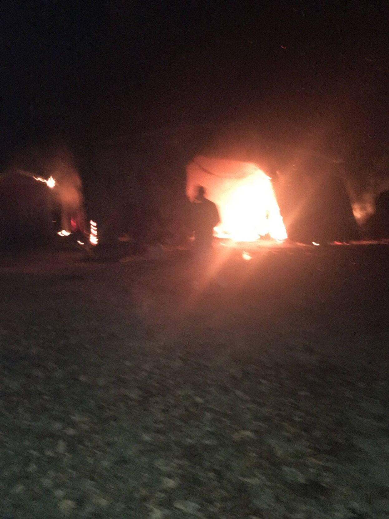 Bowie fire